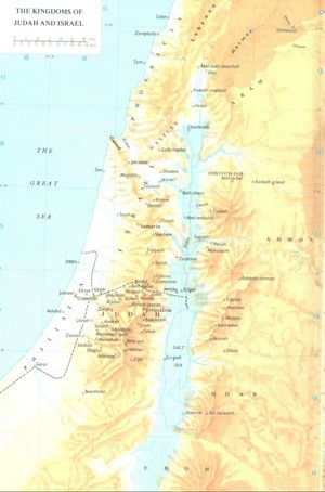 Carte des villes Israël