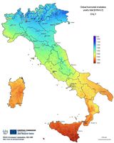 Carte inondation Italie