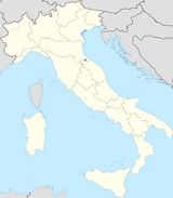 Carte Italie vierge