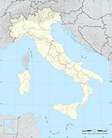 Carte Italie rivière vierge