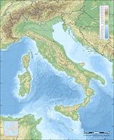 Carte topographique Italie