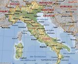 Carte villes touristiques Italie