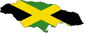 Carte drapeaux Jamaïque