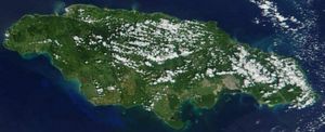 Carte satellite Jamaïque