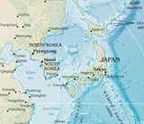 Carte frontières Japon