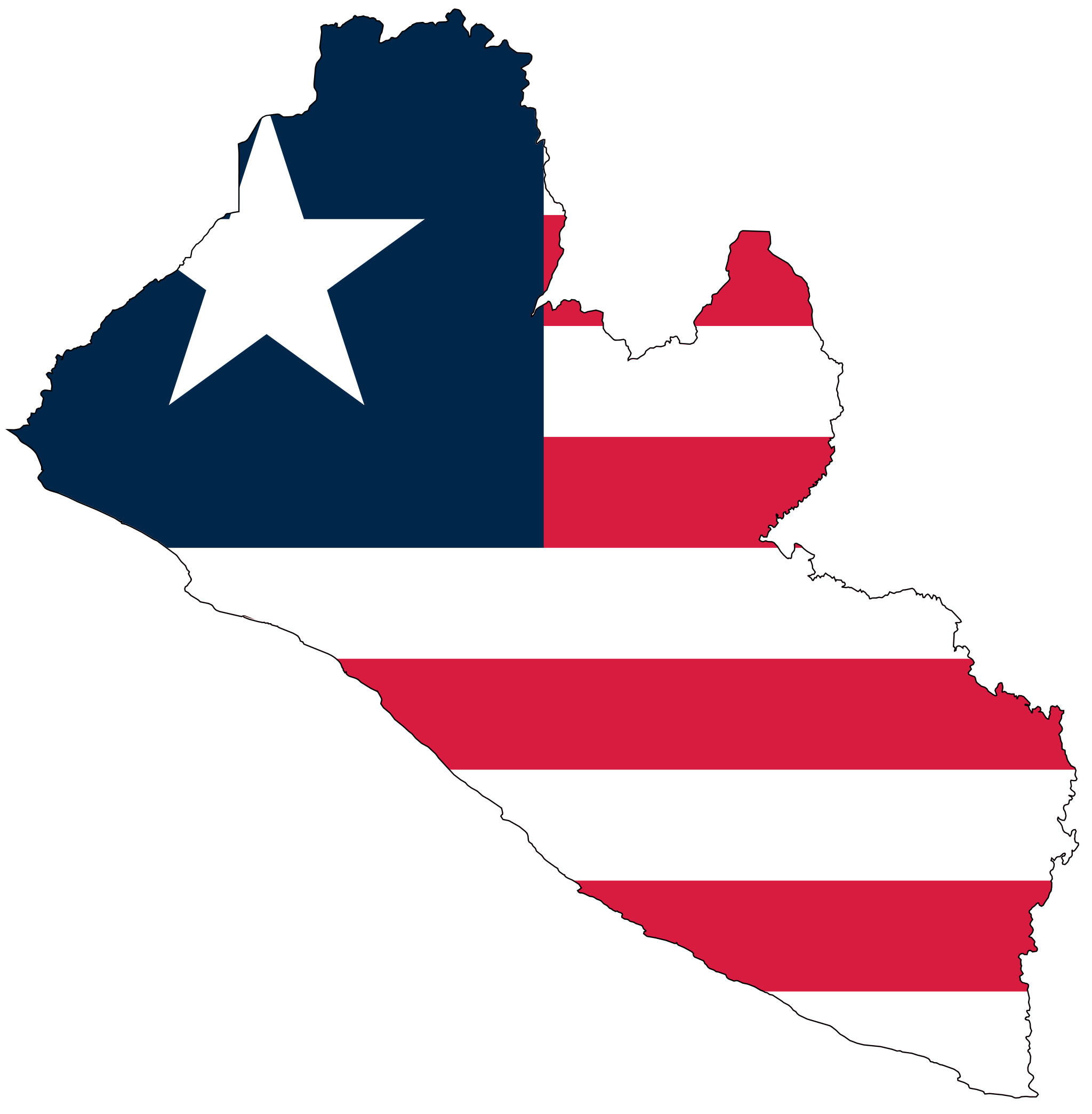 Résultat de recherche d'images pour "liberia carte et drapeau"