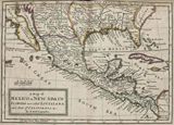Carte historique Mexique