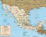 Grande carte Mexique