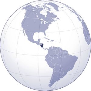 Localiser Nicaragua sur carte du monde