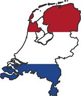 Carte drapeaux Pays-Bas