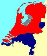 Grande carte Pays-Bas