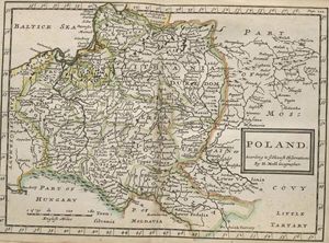 Carte historique Pologne