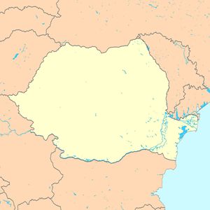 Carte Roumanie rivière vierge