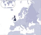 Localiser Royaume-Uni sur carte du monde