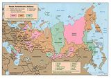 Carte régions Russie
