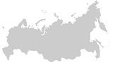 Carte Russie vierge