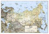 Carte Russie rivière vierge