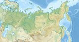 Carte topographique Russie