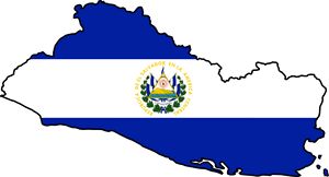 Carte drapeaux Salvador