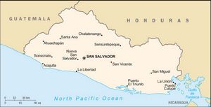 Carte grande villes Salvador