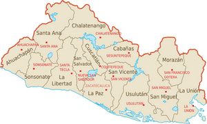 Carte régions Salvador