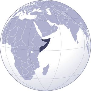 Localiser Somalie sur carte du monde