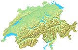 Carte topographique Suisse