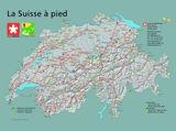 Carte touristique Suisse