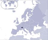 Localiser Suisse sur carte du monde