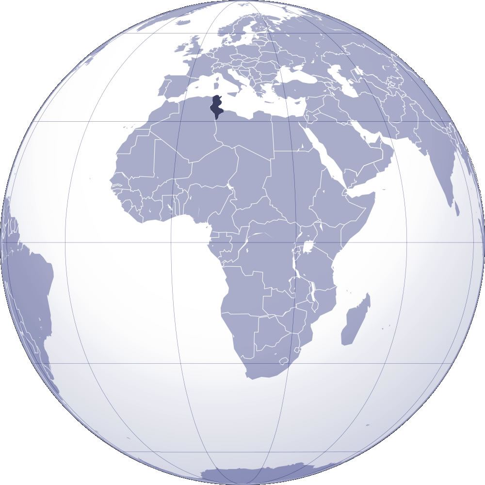 tunisie-carte-mondiale