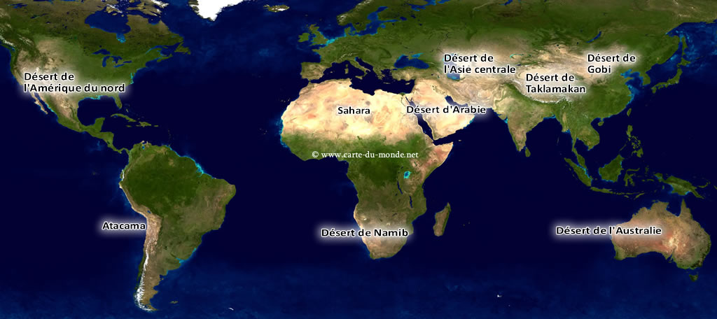 Atlas des Déserts Mondiaux : Des Écosystèmes Extrêmes