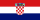 Drapeau Croatie