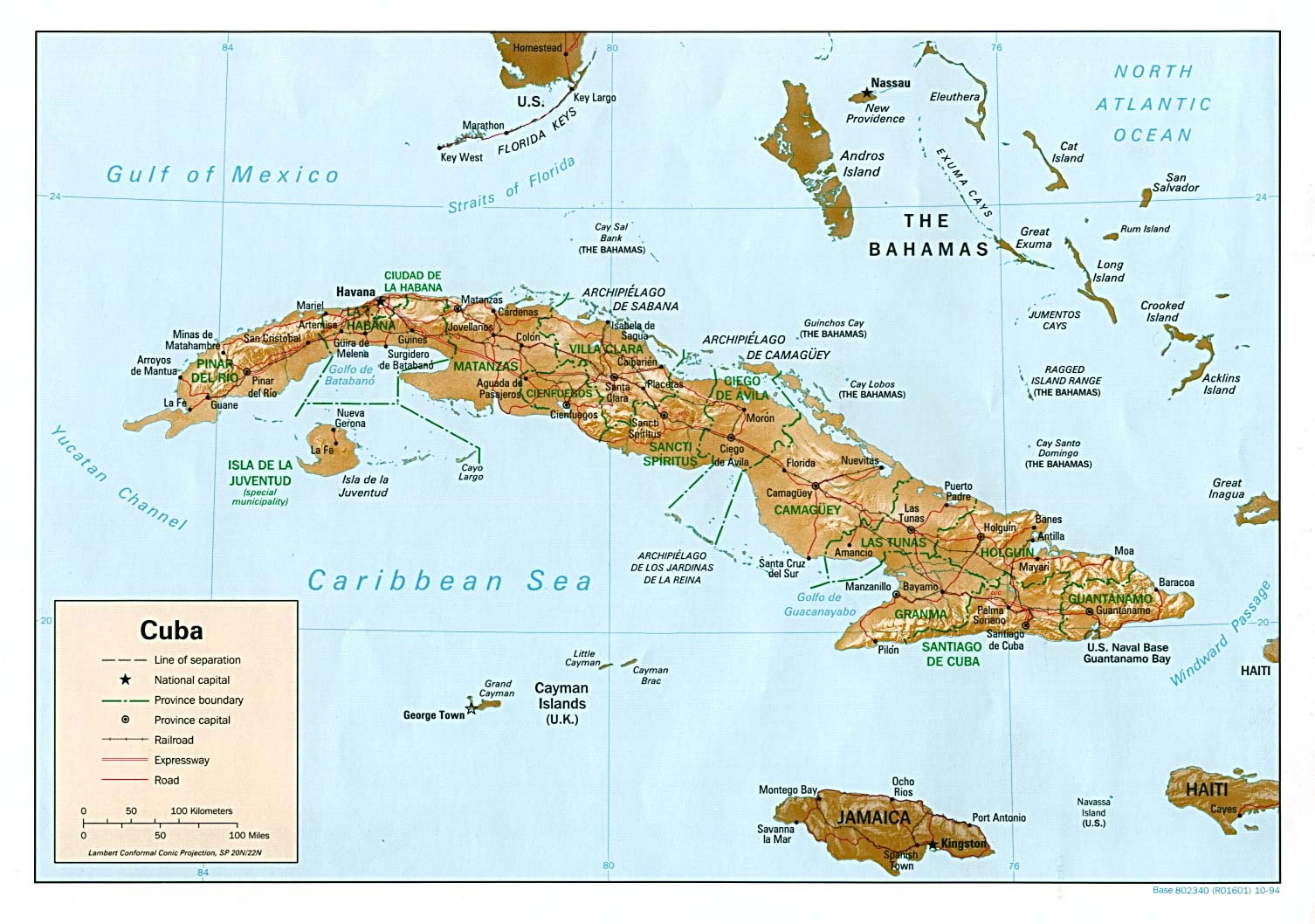 Carte Cuba