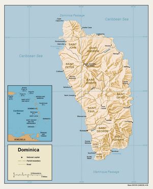 Carte Dominique